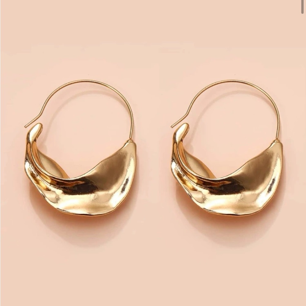 Brand New Gold Hoop Earrings!